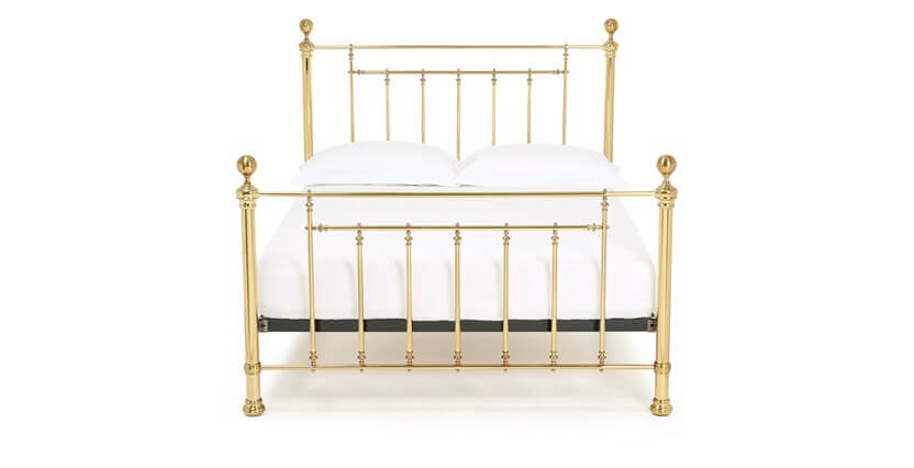 Henley Bed Brass
